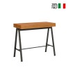 Consolle allungabile 90x40-300cm tavolo design Banco Premium Fir Vendita