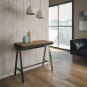 Consolle allungabile tavolo legno 90x40-300cm Banco Evolution Oak Saldi