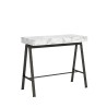 Consolle tavolo allungabile marmo 90x40-196cm Banco Small Marble Offerta