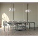 Consolle allungabile design 90x40-300cm tavolo grigio Plano Concrete Saldi