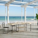 Consolle allungabile 90x40-300cm tavolo da pranzo legno Plano Nature Saldi