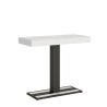 Consolle tavolo da pranzo allungabile 90x40-300cm legno bianco Capital Offerta