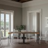 Consolle tavolo sala da pranzo allungabile 90x40-300cm legno Capital Fir Saldi