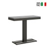 Consolle allungabile tavolo grigio 90x40-300cm Capital Evolution Concrete Vendita