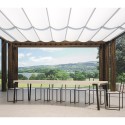 Consolle tavolo allungabile esterno 90x40-290cm Dalia Premium Nature Stock