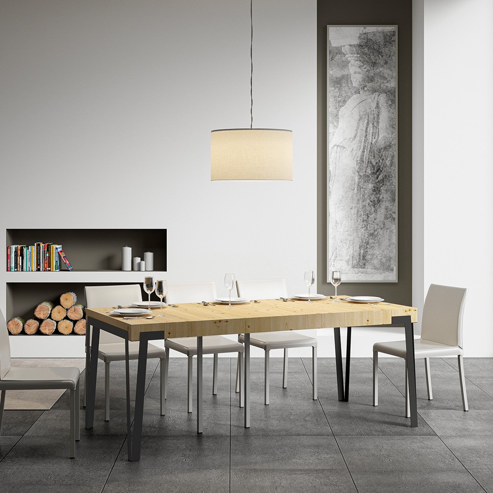 Consolle tavolo allungabile esterno 90x40-290cm Dalia Premium Nature