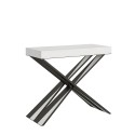 Consolle tavolo allungabile 90x40-196cm legno bianco Diago Small Offerta