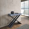 Consolle tavolo grigio allungabile 90x40-300cm Diago Premium Concrete Promozione