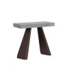 Consolle tavolo allungabile grigio 90x40-196cm Diamante Small Premium Concrete Offerta