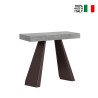Consolle tavolo allungabile grigio 90x40-196cm Diamante Small Premium Concrete Vendita