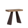 Consolle allungabile in legno 90x40-300cm tavolo moderno Diamante Oak Offerta