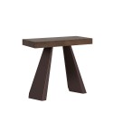 Consolle allungabile 90x40-300cm tavolo in legno noce Diamante Noix Offerta