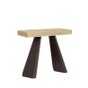 Consolle design moderno tavolo allungabile 90x40-300cm Diamante Nature Offerta