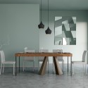 Consolle tavolo da pranzo allungabile 90x40-300cm Diamante Premium Fir Promozione