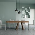 Consolle tavolo da pranzo allungabile 90x40-300cm Diamante Premium Fir Promozione