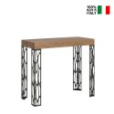 Consolle tavolo in legno allungabile 90x40-196cm Ghibli Small Oak Vendita