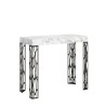 Consolle design moderno allungabile 90x40-300cm tavolo marmo Ghibli Marble Offerta