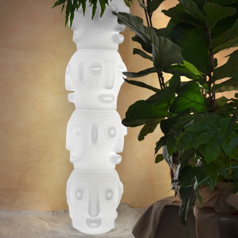 Vaso Per Piante Luminoso Slide Design Etnico Moderno Threebù Pot Light Promozione