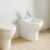 Bidet a terra filomuro ceramica moderno bagno sanitari Zentrum VitrA Vendita