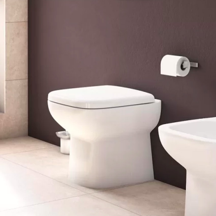 Vaso WC a terra filomuro scarico pavimento o parete sanitari River VitrA