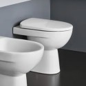 Copriwater tavoletta sedile bianco vaso WC bagno sanitari Geberit Selnova Vendita