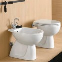 Vaso WC bagno ceramica a terra scarico orizzontale sanitari Geberit Colibrì Vendita