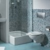 Copriwater bianco sedile tavoletta vaso WC bagno sanitari Normus VitrA Offerta