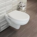 Copriwater bianco sedile tavoletta vaso WC bagno sanitari Normus VitrA Vendita