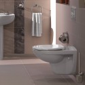 Copriwater bianco sedile tavoletta vaso WC bagno sanitari Normus VitrA Saldi