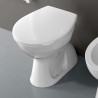 Copriwater bianco sedile tavoletta vaso WC bagno sanitari Normus VitrA Sconti