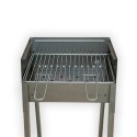 Barbecue a Carbonella Portatile in Ferro con Griglia 40x30 Vesuvio Saldi