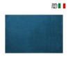 Tappeto Rettangolare Design Moderno Tinta Unita Salotto Trend Blue