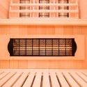 Sauna finlandese in legno da casa 2 posti infrarossi quarzo Apollon 2 Catalogo