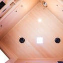 Sauna finlandese angolare infrarossi in legno da casa 3/4 posti Apollon 3C Catalogo