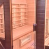 Sauna infrarossi finlandese in legno 4 posti da casa Dual Healthy Spectra 5 Catalogo