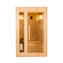 Sauna finlandese tradizionale in legno da casa 2 posti stufa 3,5 kW Zen 2 Vendita