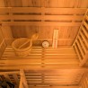 Sauna finlandese tradizionale in legno da casa 2 posti stufa 3,5 kW Zen 2 Catalogo