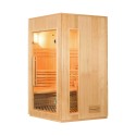 Sauna finlandese domestica 3 posti angolare stufa elettrica 4,5 kW Zen 3C Vendita