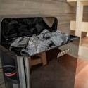 Sauna finlandese domestica 3 posti angolare stufa elettrica 4,5 kW Zen 3C Catalogo