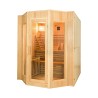 Sauna finlandese tradizionale domestica 4 posti in legno stufa elettrica Zen 4 Vendita