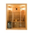 Sauna finlandese da casa in legno 3 posti stufa 3,5 kW Sense 3 Vendita
