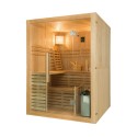 Sauna finlandese in legno 4 posti da casa stufa 4,5 kW Sense 4 Offerta