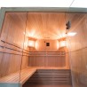 Sauna finlandese in legno 4 posti da casa stufa 4,5 kW Sense 4 Scelta