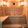 Sauna finlandese 4 domestica posti in legno stufa 6 kW Sense 4 Sconti