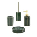 Set accessori bagno portaspazzolini dispenser portasapone scopino Emerald Vendita