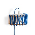 Lampada design da parete muro paralume corda tessuto Macaron DW20 Scelta
