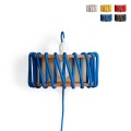 Lampada design da parete muro paralume corda tessuto Macaron DW20 Promozione