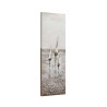 Quadro dipinto a mano su tela 30x90cm barche a vela con cornice Z511 Catalogo