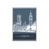 Stampa fotografia poster quadro città Londra cornice 50x70cm Unika 0005 Vendita