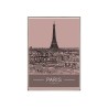 Stampa quadro fotografia città Parigi cornice 50x70cm Unika 0007 Vendita